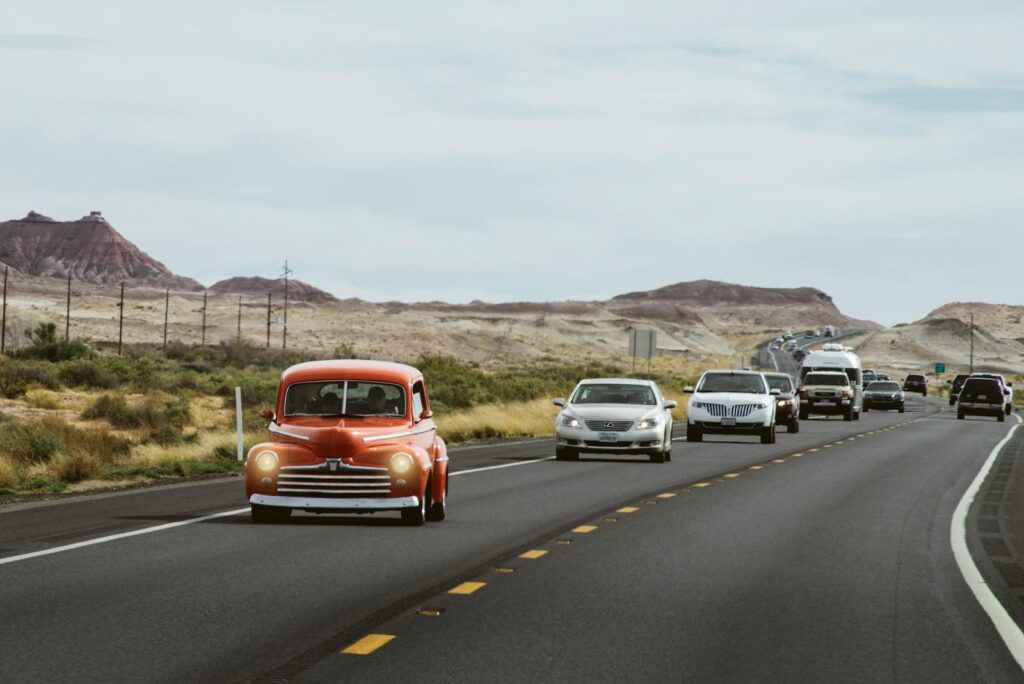 Cars on Road