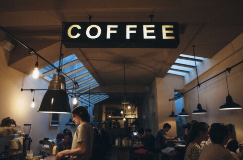 coffee, shop, cafe